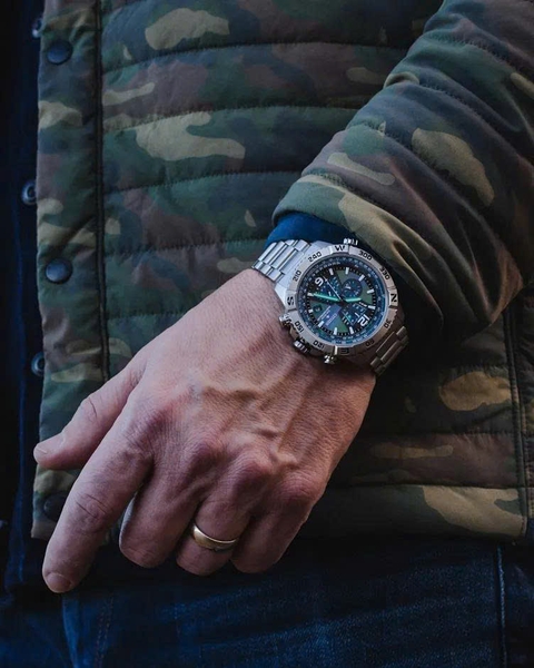 Đồng Hồ Nam Citizen Quartz Eco-Drive Promaster Sky Navihawk AT8220-55W