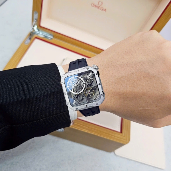 Đồng Hồ Nam Bonest Gatti Automatic Mechanical Movement BG5804-A1 ( BG5804 ) Mặt Vuông White