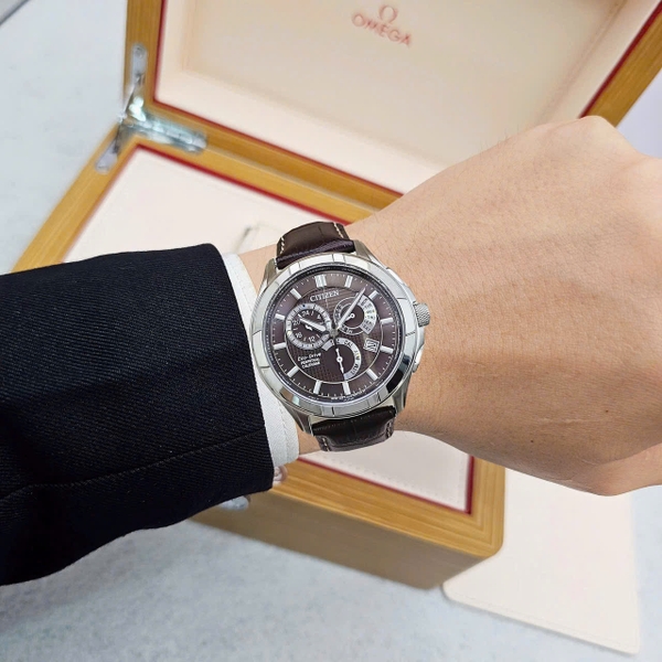 Đồng Hồ Nam Citizen Quartz Eco-Drive Perpetual Calendar BL8160-07X
