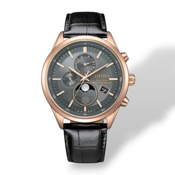 Đồng Hồ Nam Citizen Quartz Eco-Drive Moon Phase BY1033-01H