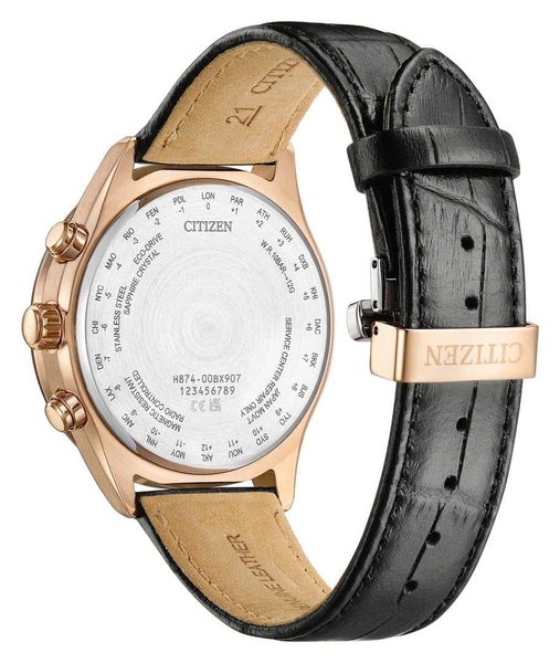 Đồng Hồ Nam Citizen Quartz Eco-Drive Moon Phase BY1033-01H