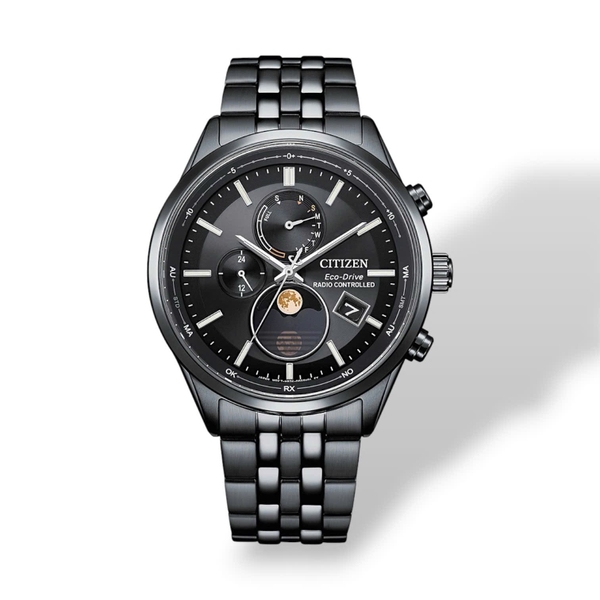 Đồng Hồ Nam Citizen Quartz Eco-Drive Radio Controlled Moon Phase BY1035-56E