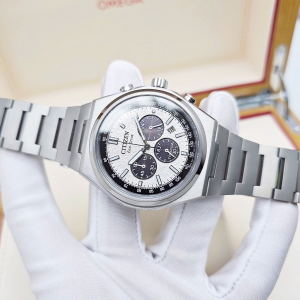 Citizen Quartz Eco-Drive Super Titanium Chronograph CA4610-85A