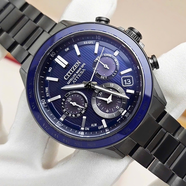 Citizen Quartz Eco-Drive Attesa Satellite Wave GPS CC4059-64L