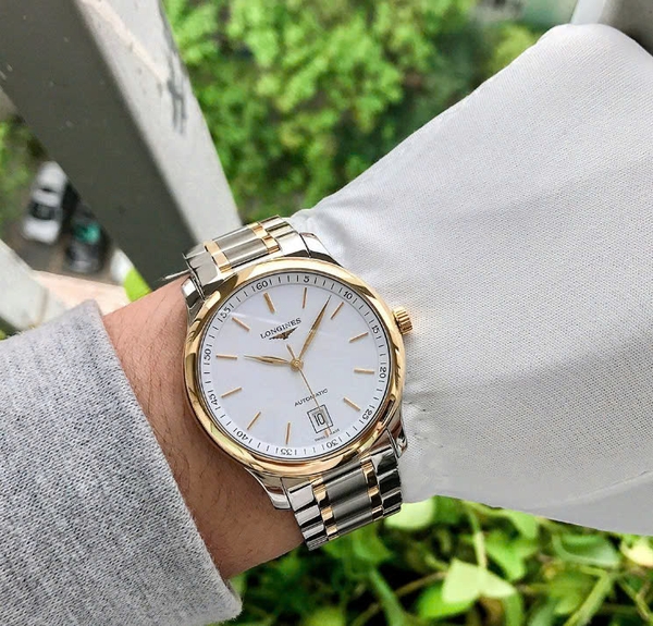 Đồng Hồ Nam Longines Automatic Master Collection L2.628.5.12.7 ( L26285127 ) Dây Thép Vỏ Trắng Mặt Trắng