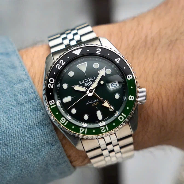 Đồng Hồ Nam Seiko 5 Automatic GMT Sport SSK035K1 ( SBSC019 ) ( SSK035 )