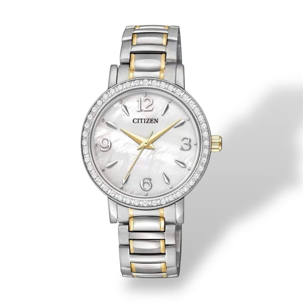 Đồng Hồ Nữ Citizen Quartz Eco -Drive EL3044-54D