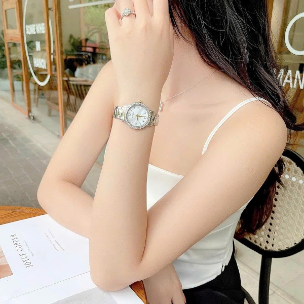 Đồng Hồ Nữ Citizen Quartz Eco -Drive EL3044-54D