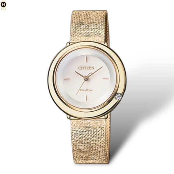 Đồng Hồ Nữ Citizen Quartz Eco-Drive Ambiluna EM0643-84X