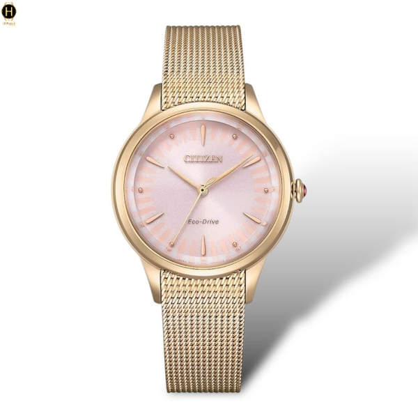Đồng Hồ Nữ Citizen Quartz Eco-Drive EM0818-82X