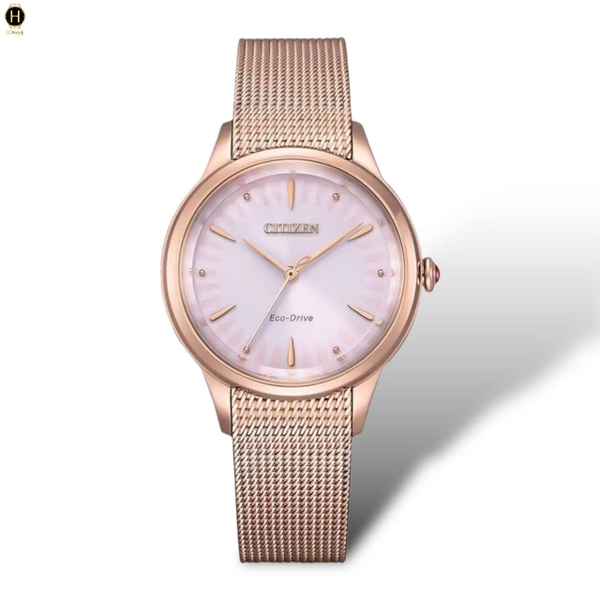 Đồng Hồ Nữ Citizen Quartz Eco-Drive EM0819-80X