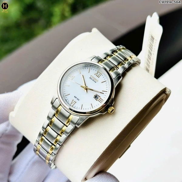 Đồng Hồ Nữ Citizen Quartz Eco-Drive EW1914-56A