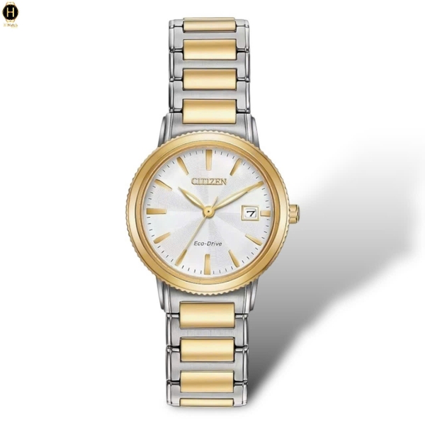 Đồng Hồ Nữ Citizen Quartz Eco-Drive Silhouette Sport EW2374-56A