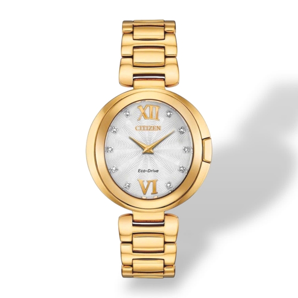 Đồng Hồ Nữ Citizen Quartz Eco -Drive Capella Collection EX1512-53A