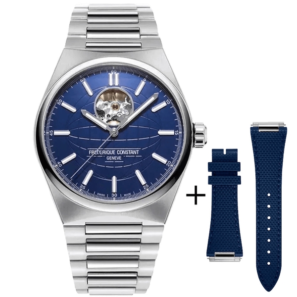 Đồng Hồ Nam Frederique Constant Automatic FC-310N4NH6B HIGHLIFE HEART BEAT Mặt Xanh Dương