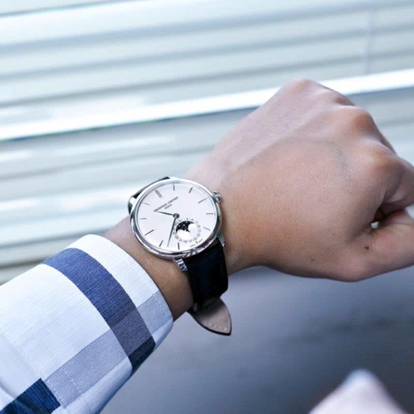 Đồng Hồ Nam Frederique Constant Automatic Slimline Moonphase FC-703S3S6 ( FC703S3S6 )