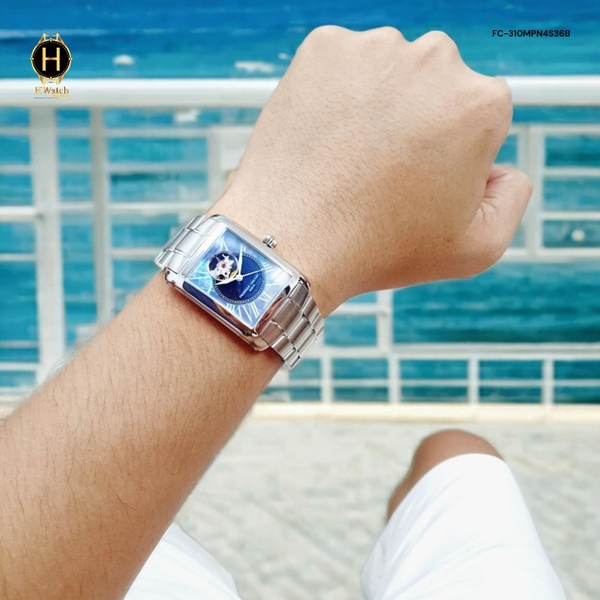 Đồng Hồ Nam Frederique Constant Automatic FC-310MPN4S36B  Heartbeat Dây Thép Mặt Khảm Trai