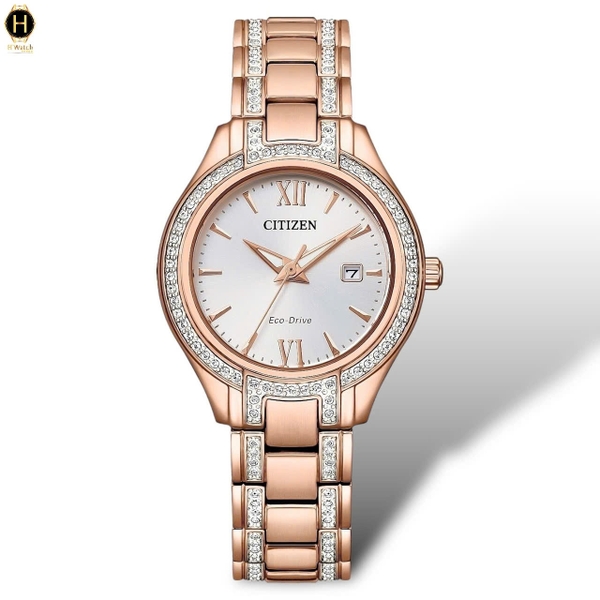 Đồng Hồ Nữ Citizen Quartz Eco-Drive Silhouette FE1233-52A