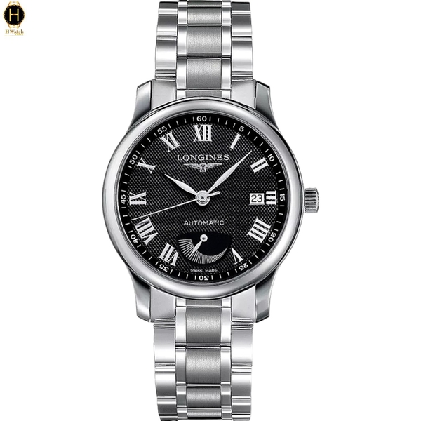 Đồng Hồ Nam Longines Automatic Master Collection L2.708.4.51.6 (L2.708.4.51.6) Dây Thép Mặt Đen Sapphire.