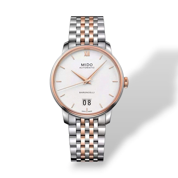 Đồng Hồ Nam Mido Automatic Baroncelli Big Date M027.426.22.018.00 (M0274262201800 )