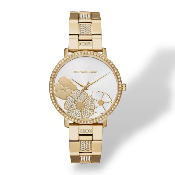 Đồng Hồ Nữ Michael Kors Quartz Jaryn Pavé MK3864