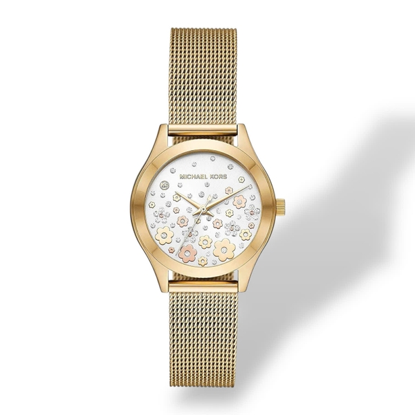 Đồng Hồ Nữ Michael Kors Quartz Slim Runway MK4383