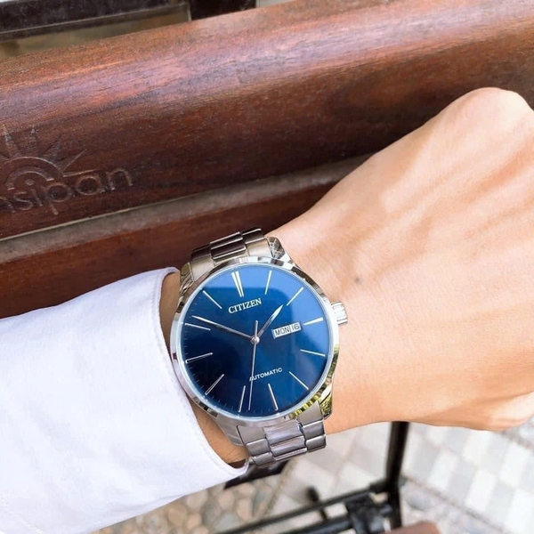 Đồng Hồ Nam Citizen Automatic Blue 40mm NH8350-83L