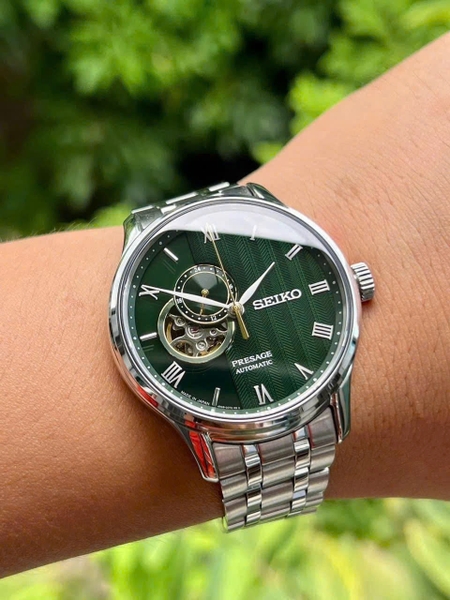 Đồng Hồ Nam Seiko Automatic Presage Japanese Garden SARY237