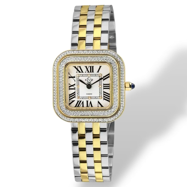 Đồng Hồ Nữ Gv2 By Gevril Quartz  Bellagio Diamond 12133B