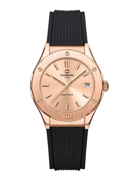 Đồng Hồ Nữ Carnival Quartz 8168L-VH-DCS-V ( 8168L )