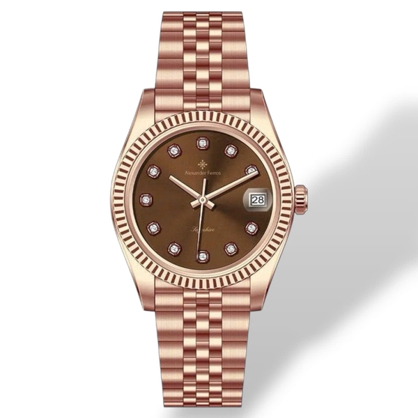 Đồng Hồ Nữ Alexander Ferros Quartz 8222R/08