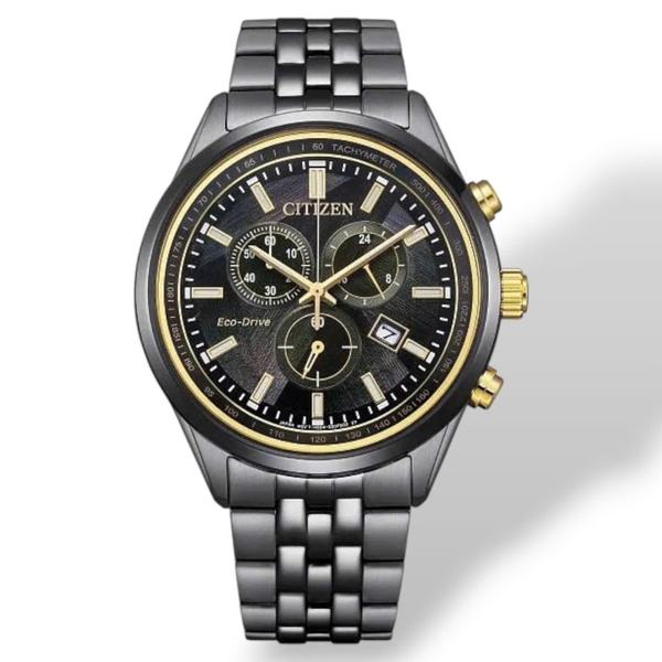Đồng Hồ Nam Citizen Quartz Eco-Drive Light in Black Limited AT2576-68E