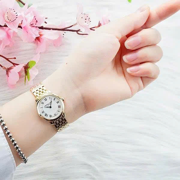 Đồng Hồ Nữ Frederique Constant Quartz Slimline FC-200MCS5B