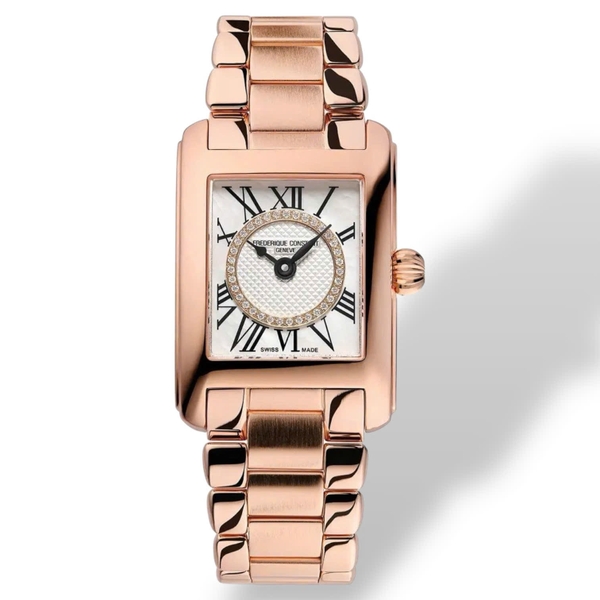 Đồng Hồ Nữ Frederique Constant Quartz Carree Diamond Ladies FC-200MPDC14B ( FC200MPDC14B )