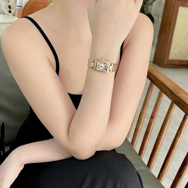 Đồng Hồ Nữ Frederique Constant Quartz Carree Diamond Ladies FC-200MPDC14B ( FC200MPDC14B )