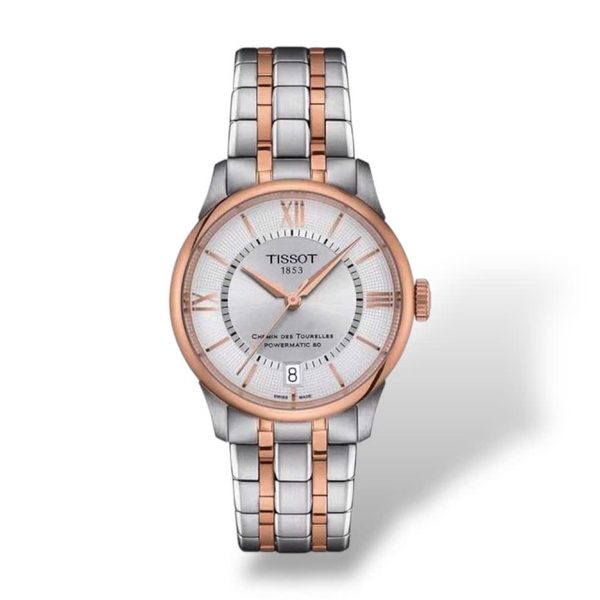 Đồng hồ Nữ Tissot Automatic Powermatic 80 Chemin des Tourelles T139.207.22.038.00 (T1392072203800)