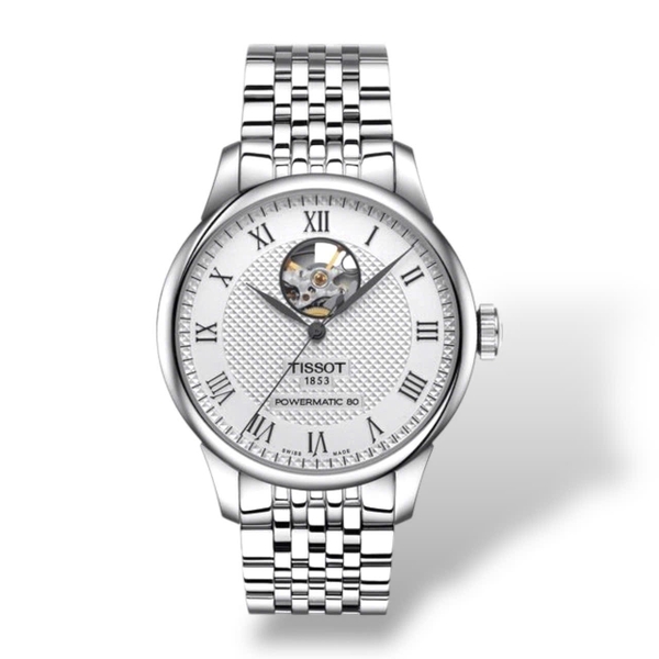 Đồng Hồ Nam Tissot Automatic Le Locle Powermatic 80 Open Heart  T006.407.11.033.02 ( T0064071103302 )