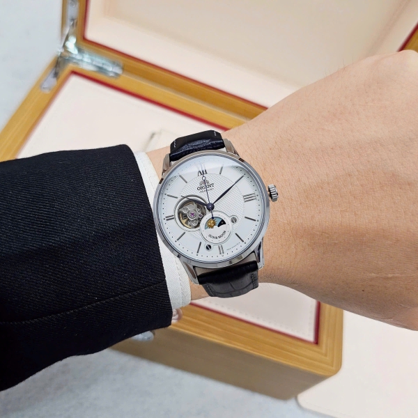 Đồng Hồ Nam Orient Automatic Sun And Moon RA-AS0011S10B ( RA-AS0011S30B ) ( RA-AS0011S00C ) ( RN-AS0003S )