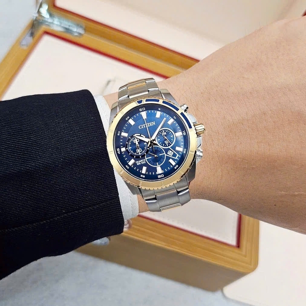 Đồng Hồ Nam Citizen Quartz Chronograph AN8206-53L