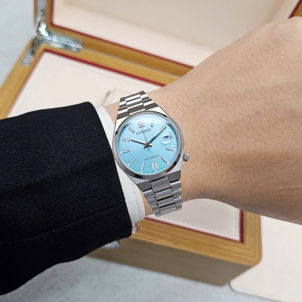 Đồng Hồ Unisex Citizen Automatic Tsuyosa 37mm Tifany NJ0200-50L