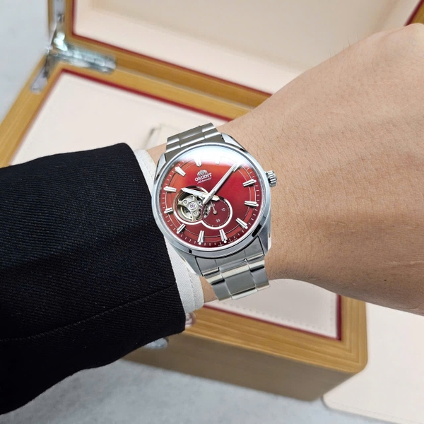 Đồng Hồ Nam Orient Automatic Contemporary Semi Skeleton Red RA-AR0010R10B ( RA-AR0010R ) ( RA-AR0010R30B ) ( RN-AR0010R )