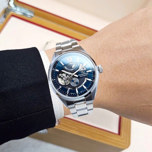 Đồng hồ nam Orient Star Automatic Skeleton RE-AV0114E00B ( RE-AV0114E ) RK-AV0114E00B ( RK-AV0114E ) ( RN-AV0114E ) ( RN-AV0114E00B )