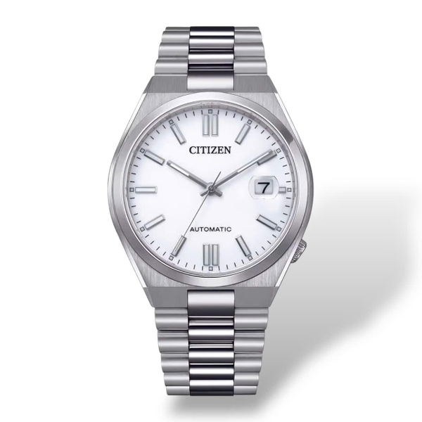 Đồng Hồ Nam Citizen Automatic Tsuyosa Mechanical White NJ0150-81A