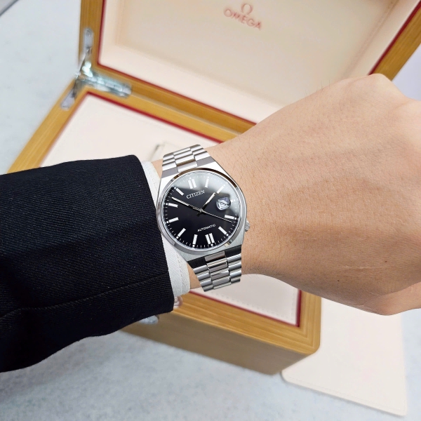 Đồng Hồ Nam Citizen Automatic Tsuyosa Mechanical Black NJ0150-81E ( NJ0150 )
