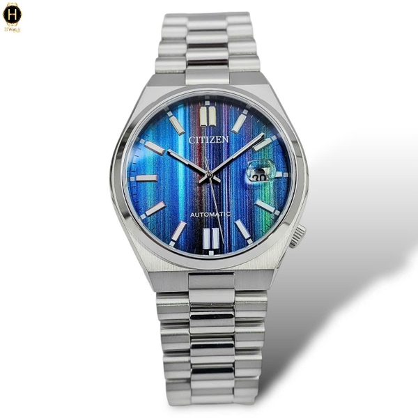 Đồng Hồ Nam Citizen Automatic Tsuyosa Mechanical Blue Multiple NJ0151-53W ( NJ0151 )