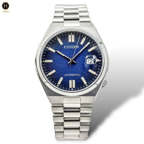 Đồng Hồ Nam Citizen Automatic Tsuyosa Mechanical BLue NJ0151-88L