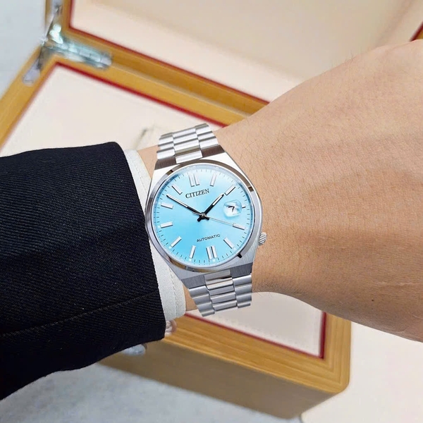 Đồng Hồ Nam Citizen Automatic Tsuyosa Tiffany Ice Blue NJ0151-88M ( NJ0151 )