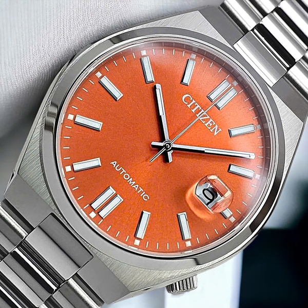 Đồng Hồ Nam Citizen Automatic Tsuyosa Mechanical Orange NJ0151-88Z ( NJ0151 )