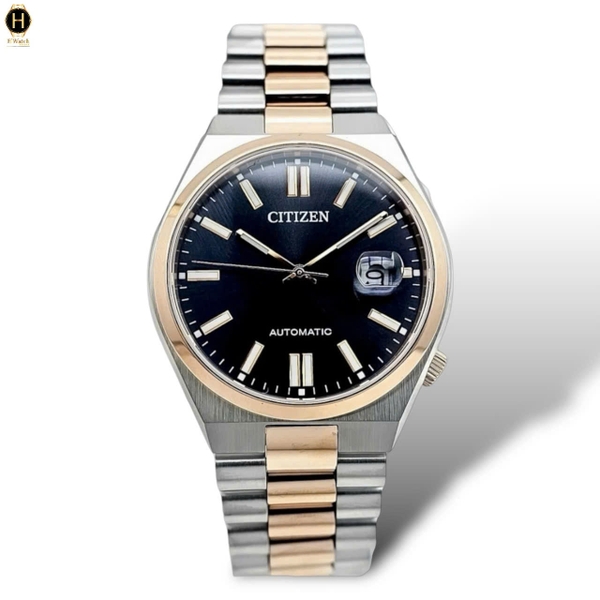 Đồng Hồ Nam Citizen Automatic Tsuyosa Mechanical Demi Rose Black NJ0154-80H ( NJ0154 )