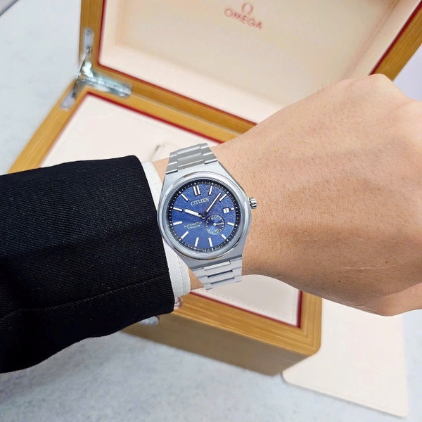 Đồng Hồ Nam Citizen Automatic Zenshin Mechanical Super Titanium NJ0180-80L